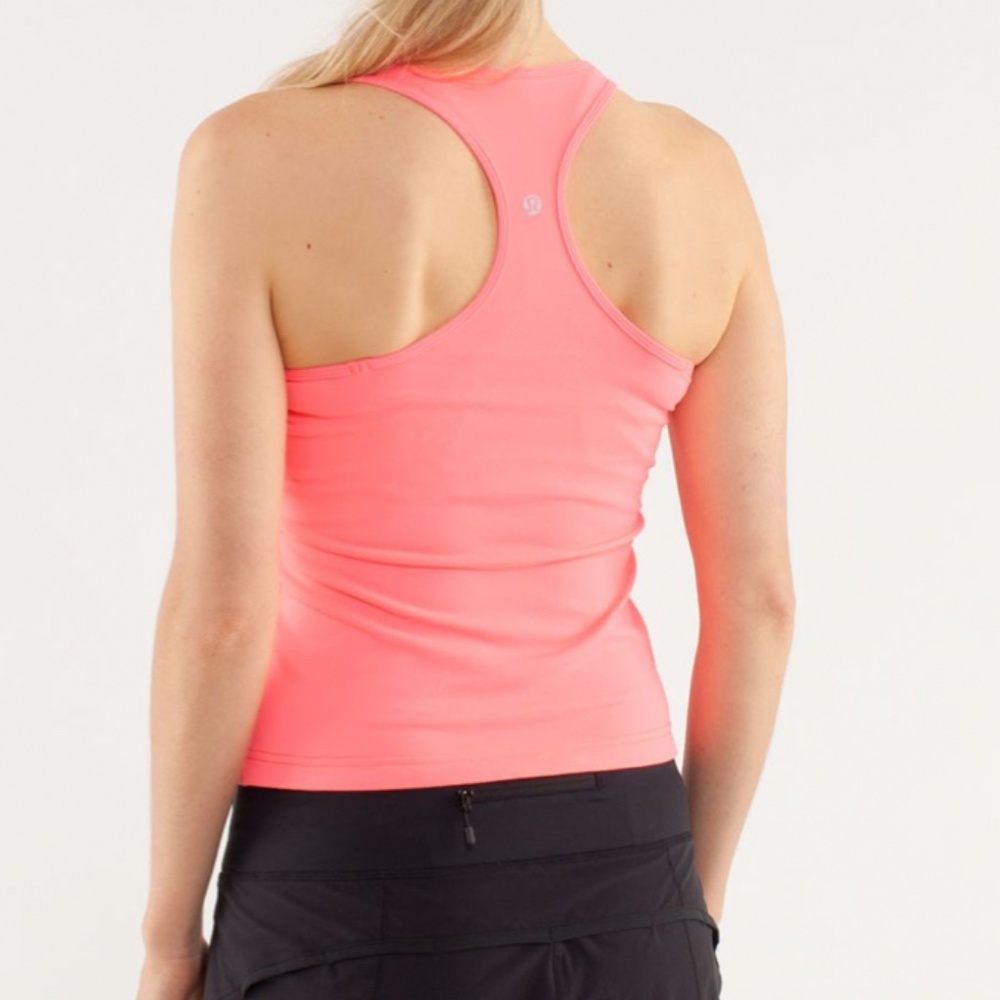 LULULEMON Cool Racerback *Racing Length SIZE 6 - Picture 2 of 9